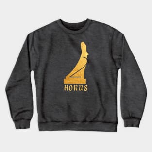 Horus King of the Sun :Ancient Egypt Crewneck Sweatshirt